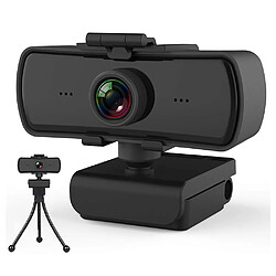 Caméra Web 1080P jusqu'à 2K, webcam HD avec microphone et cache de confidentialité, caméra d'ordinateur USB, webcam grand angle, Plug and Play, pour zoom/équipes/OBS, conférence et appels vidéo