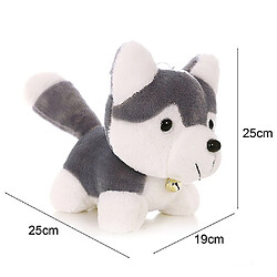 Avis Universal Sibérien Husky Super mignon en peluche de simulation de simulation de chien modèle de jouet