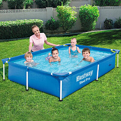 Bestway Piscine avec cadre en acier Steel Pro 221x150x43 cm 56401