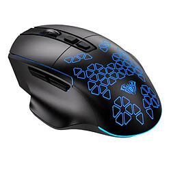 Avis Riffi Aula SF812 rétroéclairage multicolore souris optique de jeu filaire 7 boutons 1200-7200dpi 4000FPS 32 ips noir