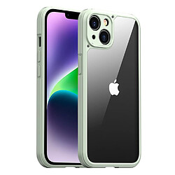 Coque en TPU IPAKY anti-chocs pour votre iPhone 14 Plus - Vert matcha