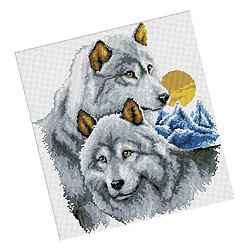 Acheter Kits de Broderie à Point de Croix Motif Loup