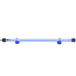 vidaXL Lampe LED d'aquarium 48 cm Bleu pas cher