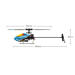 Universal C129 4CH Helicopter (Orange) pas cher