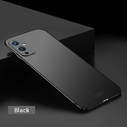 Mofi Coque en TPU Surface mince de finition givrée de bouclier rigide noir pour votre OnePlus 9