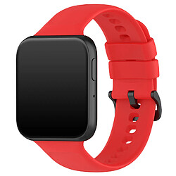 Avizar Bracelet pour Oppo Watch 3 Silicone Soft-Touch Sange à Trous rouge