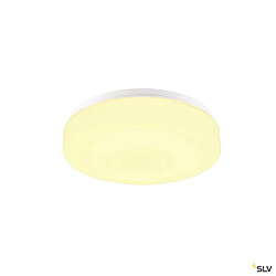 Slv Applique et plafonnier intérieur rond LIPSY® 30, Drum, blanc, LED - Ø 30 cm