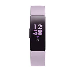 Smartwatch Fitbit inspire HR cadran noir 45mm bracelet de fitness en caoutchouc