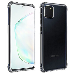 Avizar Pack Protection Galaxy Note 10 Lite Coque Souple + Film Verre Trempé Transparent