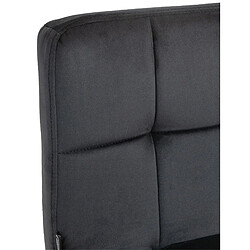 Avis Non Tabouret de bar Peru velours noir