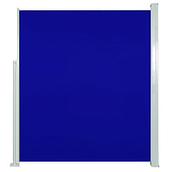 Maison Chic Auvent latéral rétractable de balcon | Store extérieur | Auvent solaire de patio 160x300 cm Bleu -GKD70461