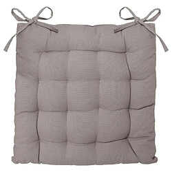 Coussin de Chaise Loria 38x38cm Gris