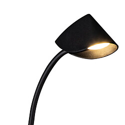 Acheter Inspired Lampadaire 1 Lumière, LED 8.5W, 3000K, 600lm, Noir, 3 ans de Garantie