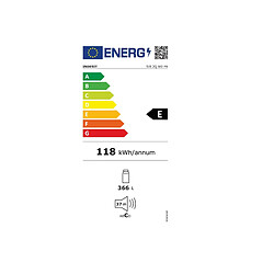 Réfrigérateur 1 porte 366l 60cm blanc - SI82QWDFR - INDESIT