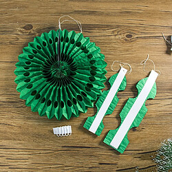 Avis Wewoo 2 paquets de papier de Noël créatif fleur creuse décoration atmosphère mise en page fournitures vert