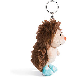 Nici 44051 Peluche Tortue Henny Hoglet, Porte-clés, Marron, 10 cm