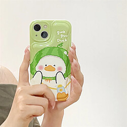 Avis GUPBOO Étui pour iPhone13ProMax Salute Lunettes de soleil Duck Cute Phone Case Drop Resistant