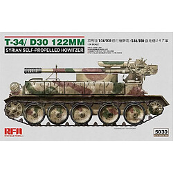 Rye Field Model Maquette Char T34/d30 122mm Syrian Self-propelled Howitzer