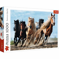 Acheter trefl - puzzle, chevaux au galop 1000pcs [wztrft0ul010446]