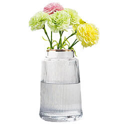 Vase En Verre De Décoration De Table D'affichage De Fleurs Vases à Fleurs Hydroponiques Clair 20cm pas cher