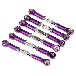 Acheter 3 Paires De Tendeurs De Liaison De Servo De Direction Pour 1/10 Redcat HSP Truck Purple