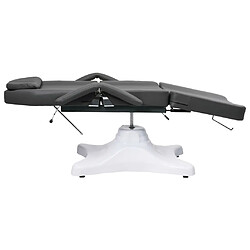 Avis vidaXL Table de massage Gris 180x62x(86,5-118) cm