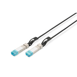 Digitus DN-81220 câble de fibre optique 0,5 m DAC SFP+ Noir