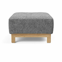 Avis Inside 75 INNOVATION LIVING Pouf design PYXIS EXCESS Twist Charcoal 65*65 cm