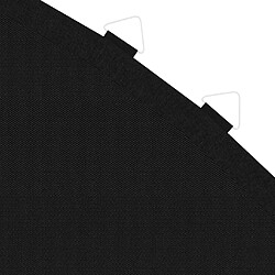 Avis vidaXL Tapis de saut Tissu Noir pour trampoline rond de 4,57 m