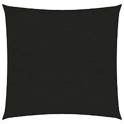 ComfortXL Voile D'ombrage 160 G/m² Noir 3x3 M Pehd