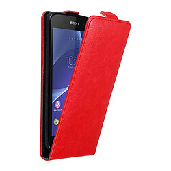 Cadorabo Coque Sony Xperia Z3 Etui en Rouge