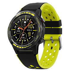 Universal Montres intelligentes Hommes et Femmes Boussole Baromètre Hauteur Full Touch Fitness Outdoor Watch Smartwatch | Smartwatch (jaune)