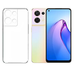 Visiodirect Coque de protection souple silicone transparente pour Oppo Reno 8 5G 6.4" CPH2359