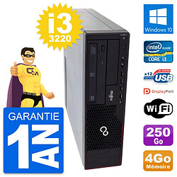 PC Fujitsu Esprimo E910 DT Intel i3-3220 RAM 4Go Disque 250Go Windows 10 Wifi - Occasion