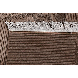 Vidal Tapis de laine 246x173 brun Darya pas cher