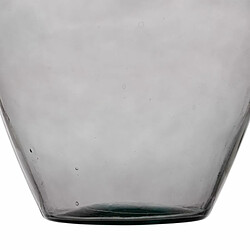 BigBuy Home Vase Gris verre recyclé 40 x 40 x 65 cm pas cher