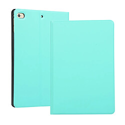 Wewoo Housse Étui Coque à rabat horizontal en cuir TPU Elastic Force pour iPad Mini 2019 et 4avec support Vert