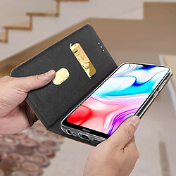 Acheter Avizar Housse Xiaomi Redmi 8 / 8A Porte-carte Support Vidéo Intérieur Soft-touch doré