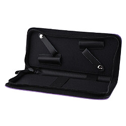 pu cheveux ciseaux cisailles sac accessoires de coiffure pour animaux de compagnie pochette étui étui violet pas cher