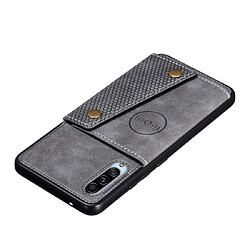 Acheter Wewoo Coque Rigide Pour Galaxy A90 5G Etui de protection magnétique antichoc en PU + TPU avec fentes cartes Gris