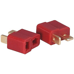 20 Connecteurs T-Plug Couple Deans Style avec 40 Pièces Tube Thermorétractable pour Batterie LiPo RC pas cher