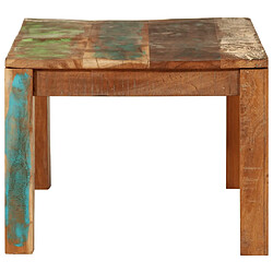 Avis ComfortXL Table Basse 100x55x40 Cm Bois De Récupération Massif