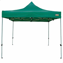 Tonnelle Aktive Pliable Hauteur réglable Acier Polyester 420D Oxford Vert 300 x 320 x 300 cm