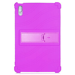 Coque en silicone avec béquille coulissante violet pour votre Lenovo Xiaoxin Pad Pro 11.5 pouces