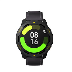 Coque en TPU double couleur, noir/jaune pour votre Xiaomi Watch Color 2