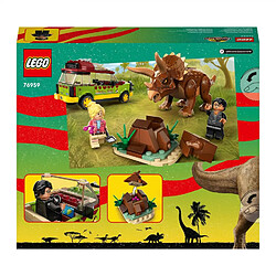 LEGO 76959 La recherche du triceratops Jurassic World?