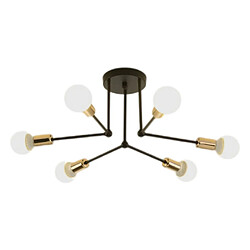 Plafonnier Nordique Lampe Lustre Industriel