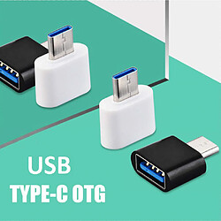 GUPBOO Adaptateur OTG USB-C - Souris USB 3.0 PENDRIVE Blanc,JL274