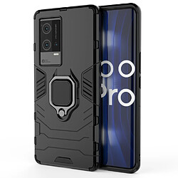 Coque en TPU anti-rayures avec béquille noir pour votre Vivo iQOO 8 Pro