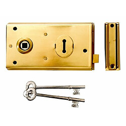 Yale Locks P401 Visi Serrure à palastre Noir 138 x 76 mm